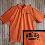 The Official Woodshed Smokehouse Golf Polo